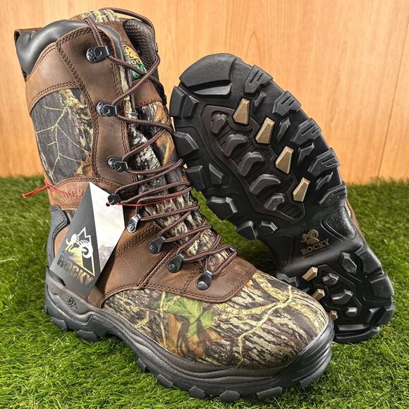 Rocky Sport Utility Max Insulated Waterproof Camo Boots FQ0007481 Men\'s Size 11